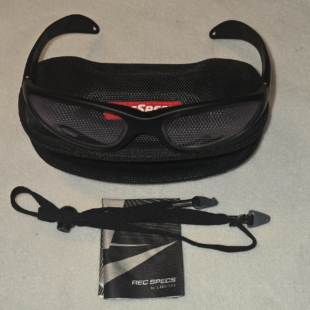 🔥 SAVE $200! Liberty Rec Specs BIKER (61-17-130) + Case/Strap